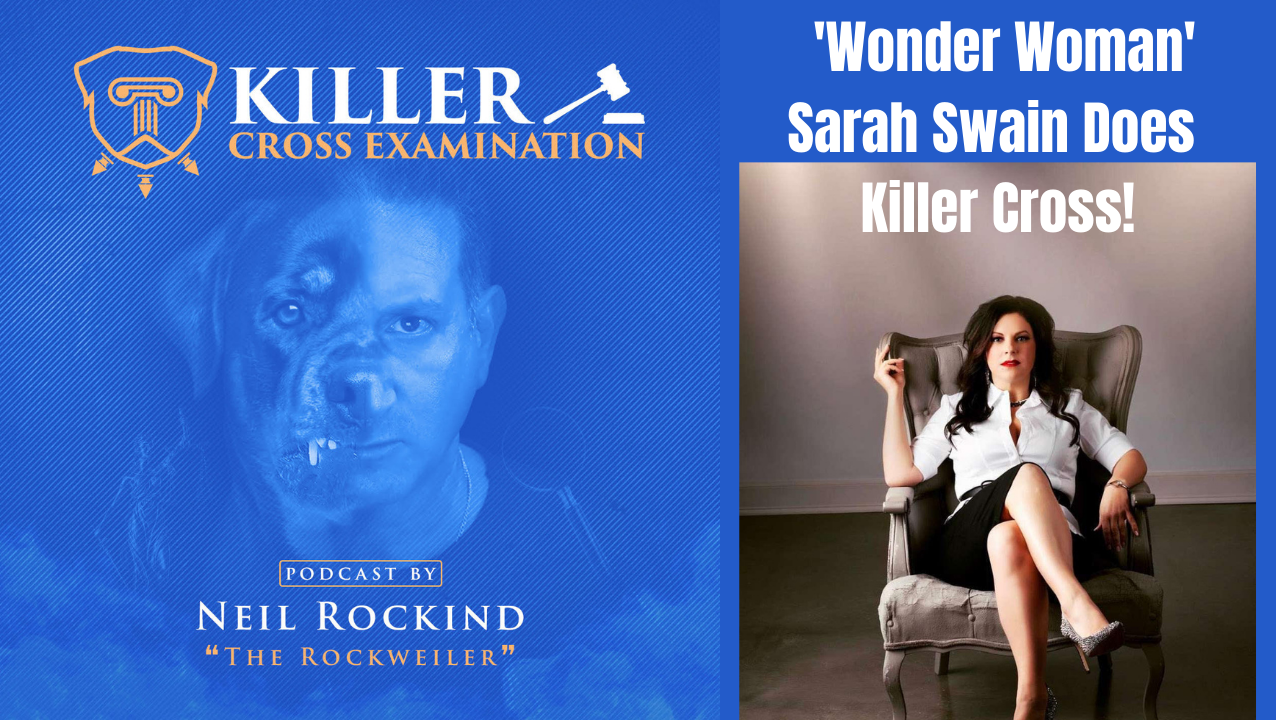 Sarah Swain AKA “Wonder Woman” Does Killer Cross